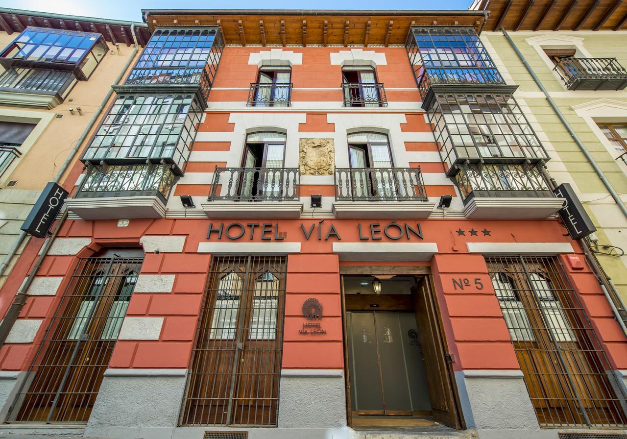 Hotel Alda Via Leon Ngoại thất bức ảnh